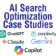 ai search optimization case studies