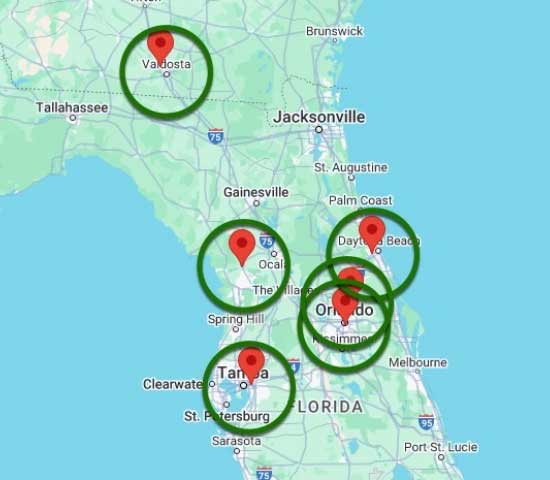 local search service area